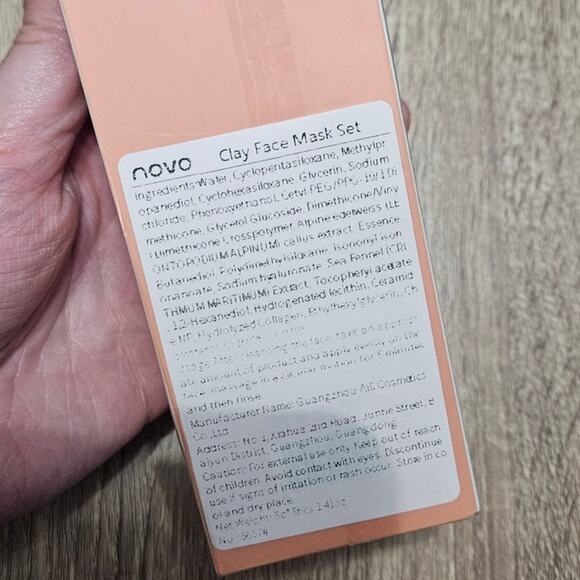 NOVO Soothing Moisturizing Mask Set ~ Endows Skin w/ Water & Elasticity - Picture 6 of 8